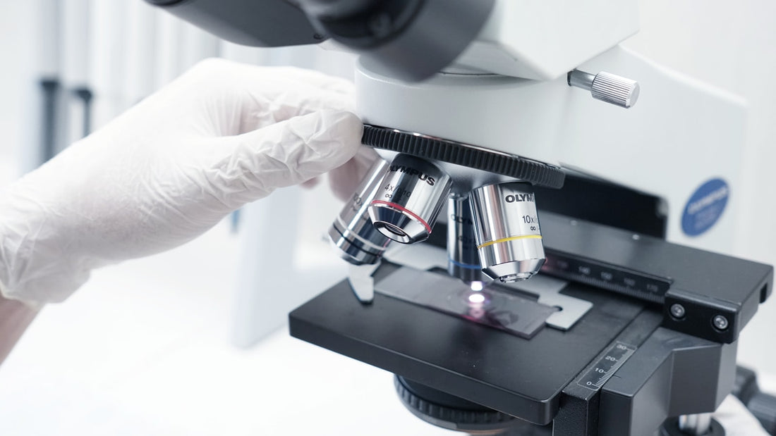 Chemistry research laboratory with precision analytical instruments